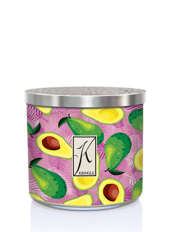 Avocado & Palm | Soy Candle - Kringle Candle Israel