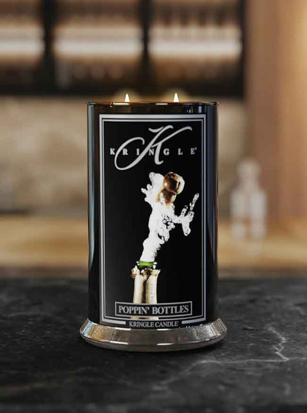 Poppin' Bottles Black Jar | Soy Candle