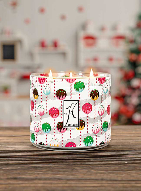 Christmas Cake Pops NEW! | Soy Candle - Kringle Candle Israel