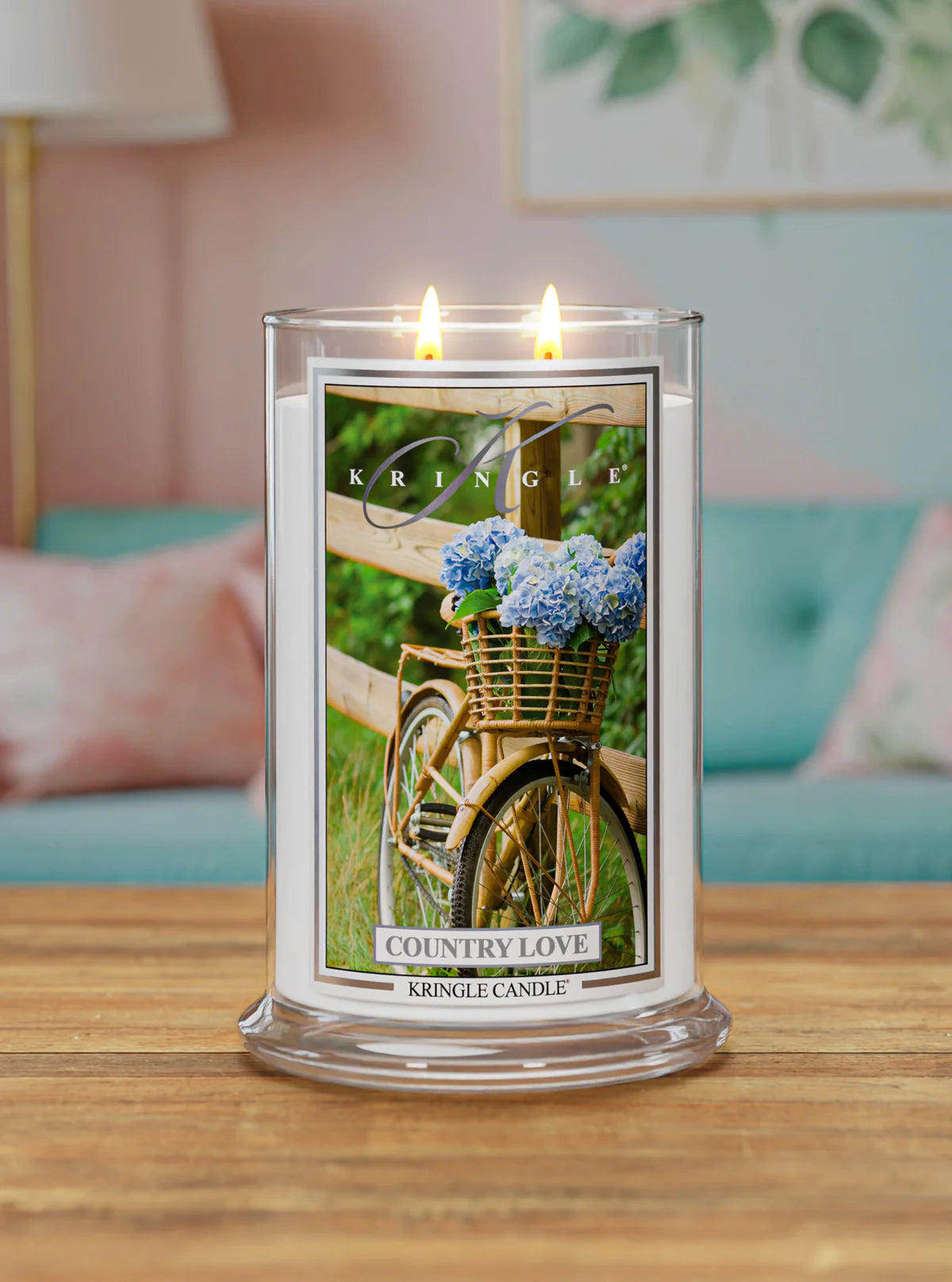 Country Love Large Jar NEW! | Soy candle - Kringle Candle Israel