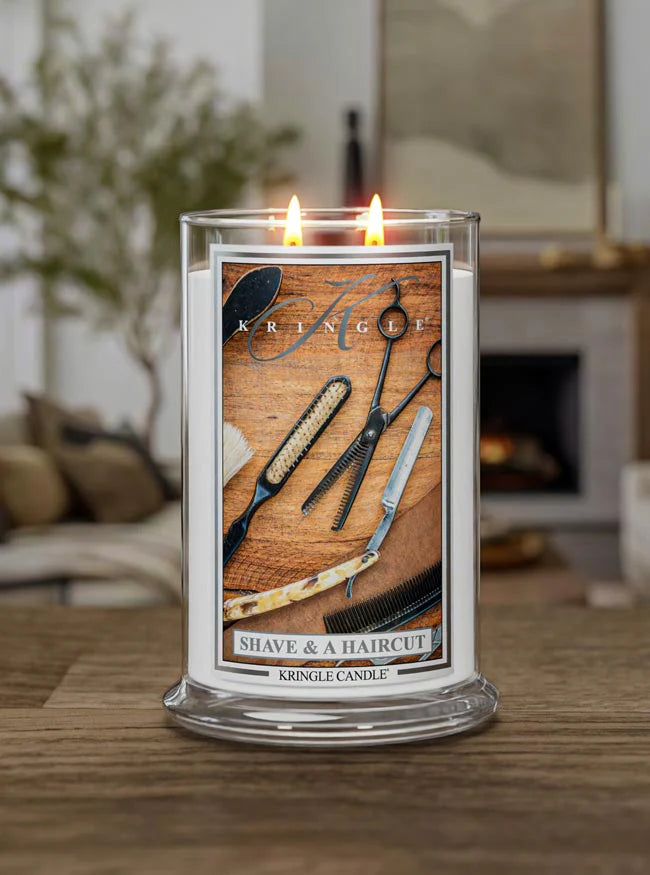 Shave & A Haircut Large Jar NEW! | Soy Candle - Kringle Candle Israel