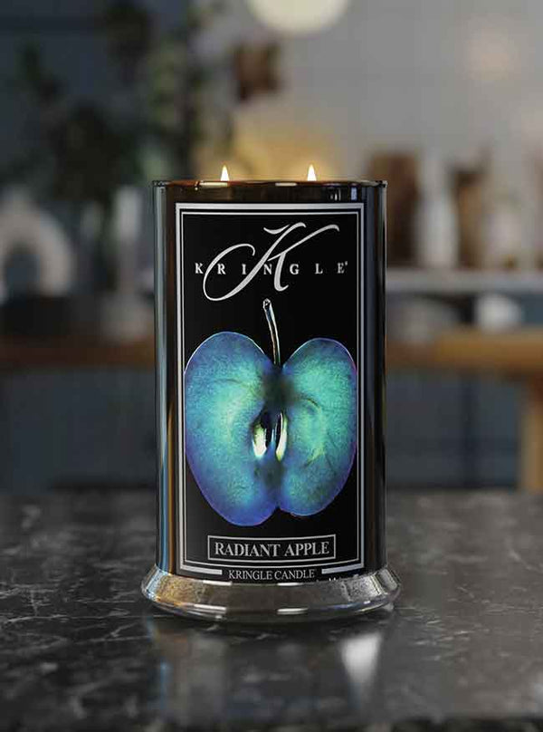 Radiant Apple Black Jar | Soy Candle