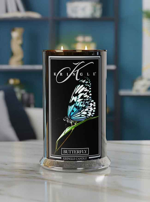 Butterfly Black Jar | Soy Candle