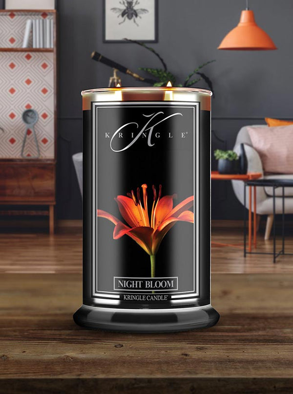 Night Bloom Black Jar | Soy Candle