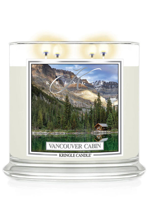 Vancouver Cabin XL jar 4-Wick NEW! | Soy Candle