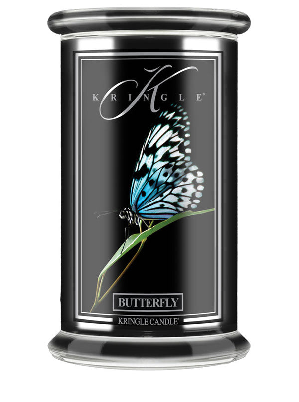 Butterfly Black Jar | Soy Candle