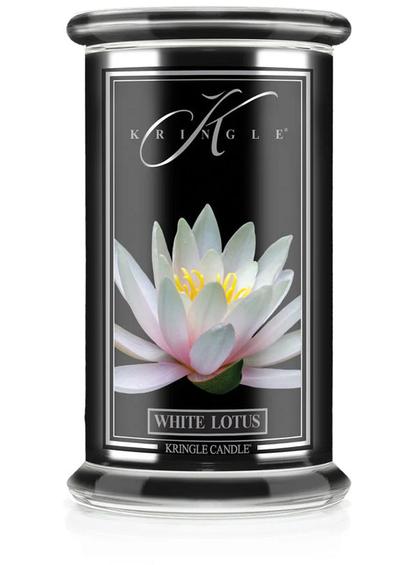 White Lotus Black Jar NEW! | Soy Candle