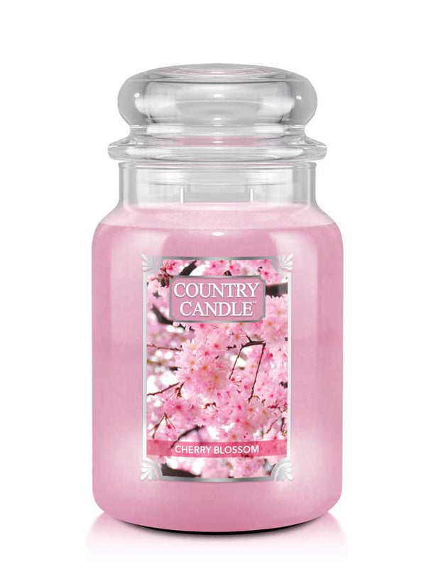 Cherry Blossom Large Jar Candle - Kringle Candle Israel