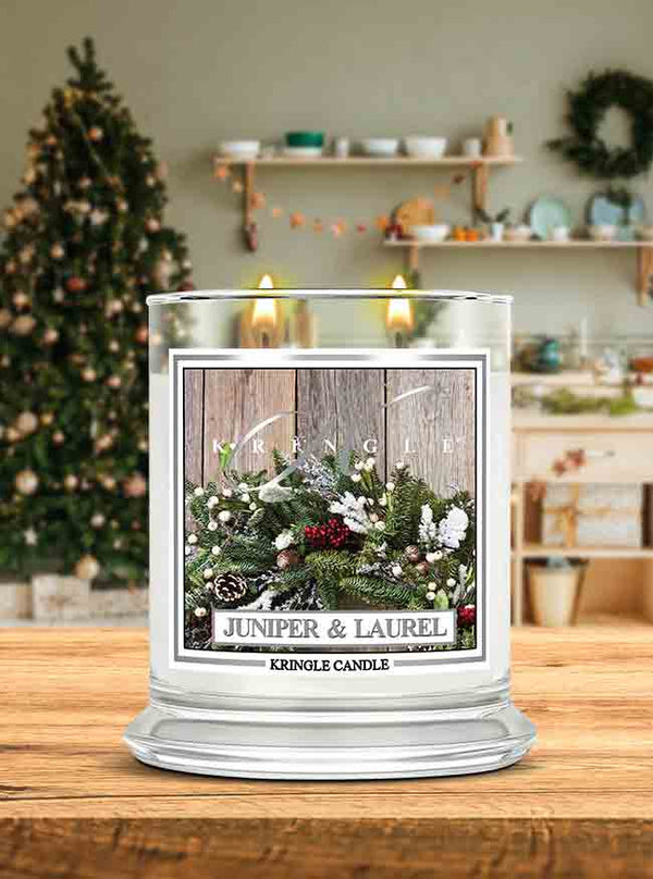 Juniper & Laurel NEW! | Soy Candle - Kringle Candle Israel
